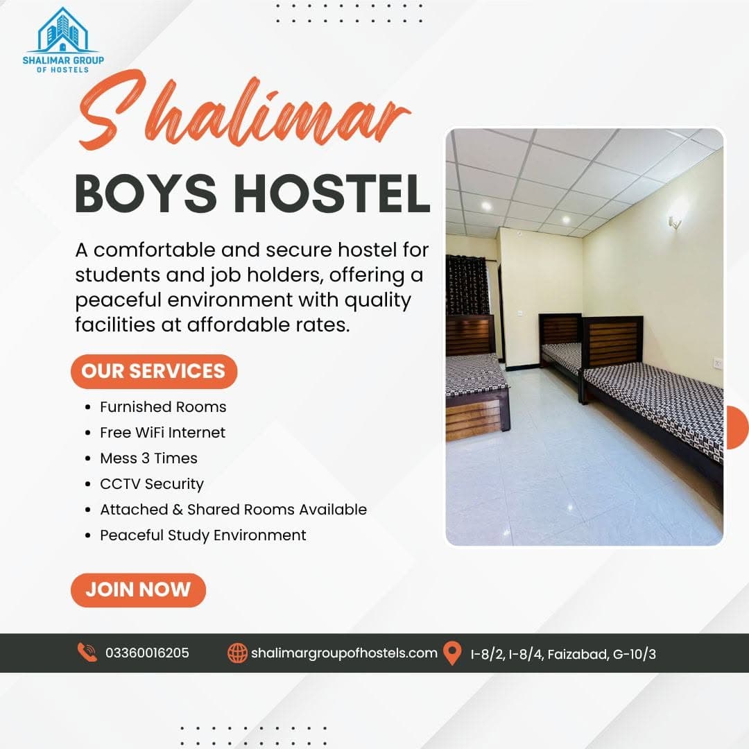 Shalimar Boys Hostel (G-10/3), photo 1