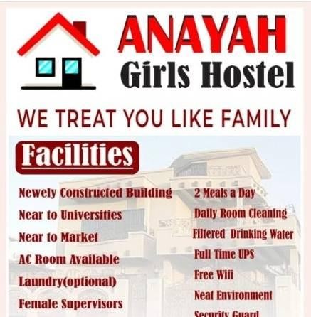 Anayah Girls Hostel (Raiwind)