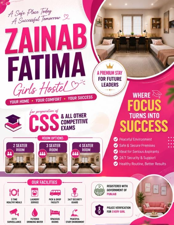 Zainab Fatima Girls Hostel(Ayat Campus)