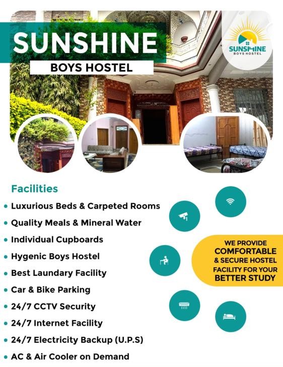 Sunshine Boys Hostel Multan (Gulgasht Colony)