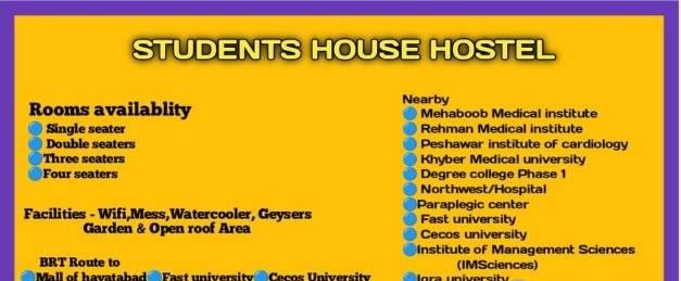Students House Hostel (Hayatabad), photo 4