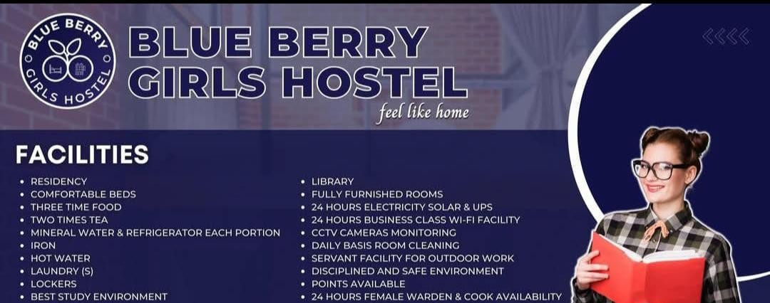 Blue Berry Girls Hostel (Nasim Nagar Road)